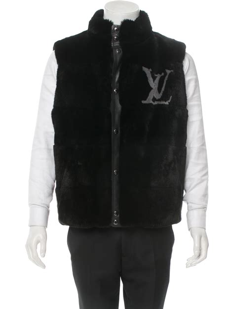 lv fur vest|louis vuitton vest.